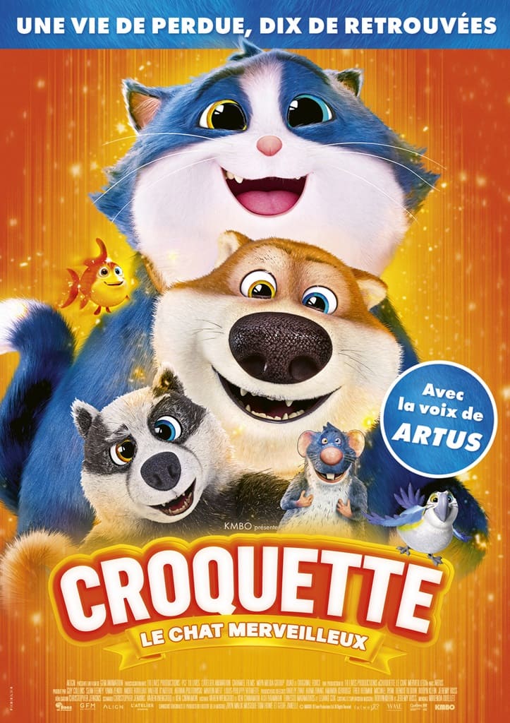 Ciné-goûter - Croquette le chat merveilleux Le 23 oct 2024